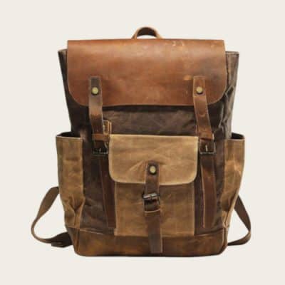 canvas mountaineering backpack