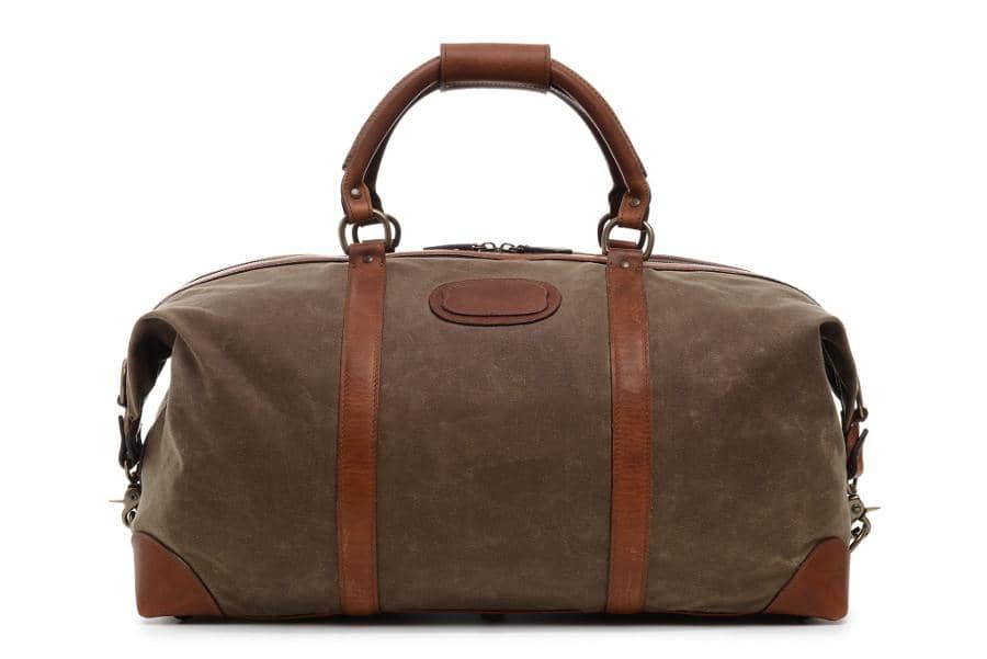 Canvas with Leather Duffle Bag ,Travel Duffel Bags, Travel Bags for Me –  ROCKCOWLEATHERSTUDIO