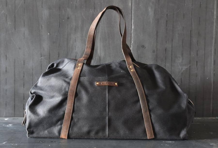 Waxed Canvas Duffle Bag  The William Duffle Waxed Canvas Bag - Go Forth  Goods ®