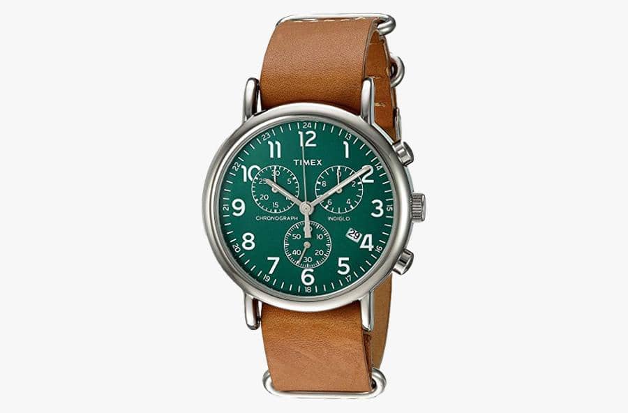 timex weekener chronograph