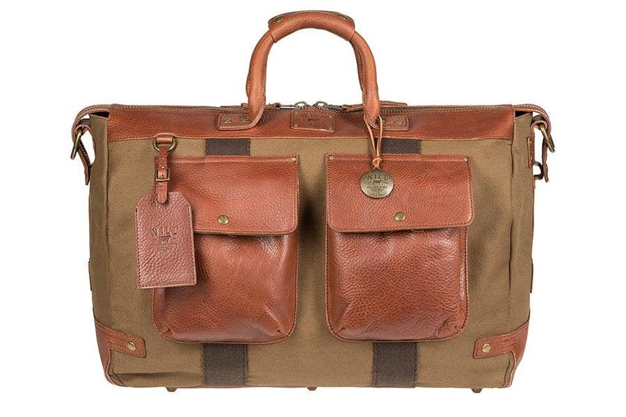 will leather goods travel duffle