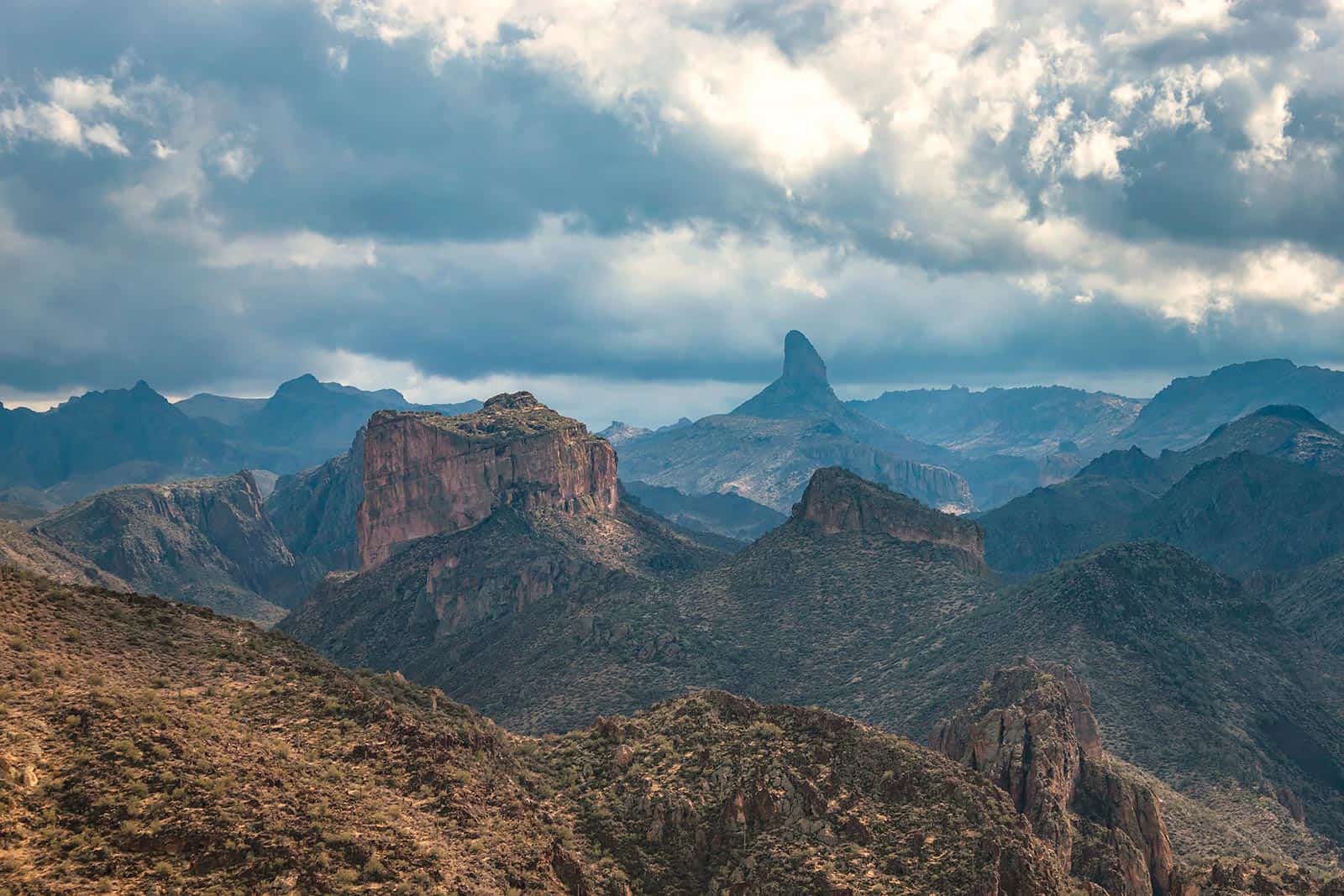 Hiking The Boulder Canyon Trail In Arizona