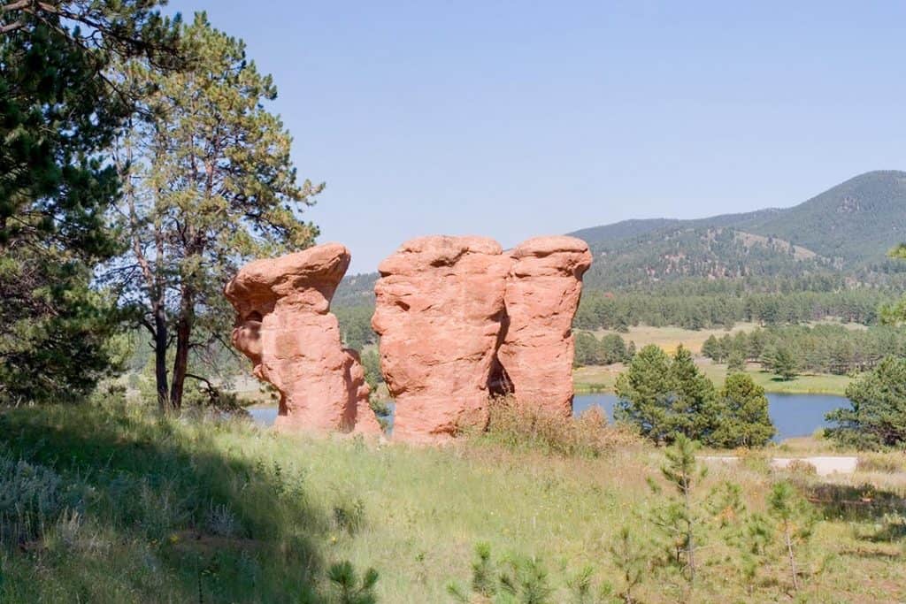 Los 13 Mejores Lugares Para Acampar Cerca De Colorado Springs Colorado   Manitou Lake Colorado 1024x683 