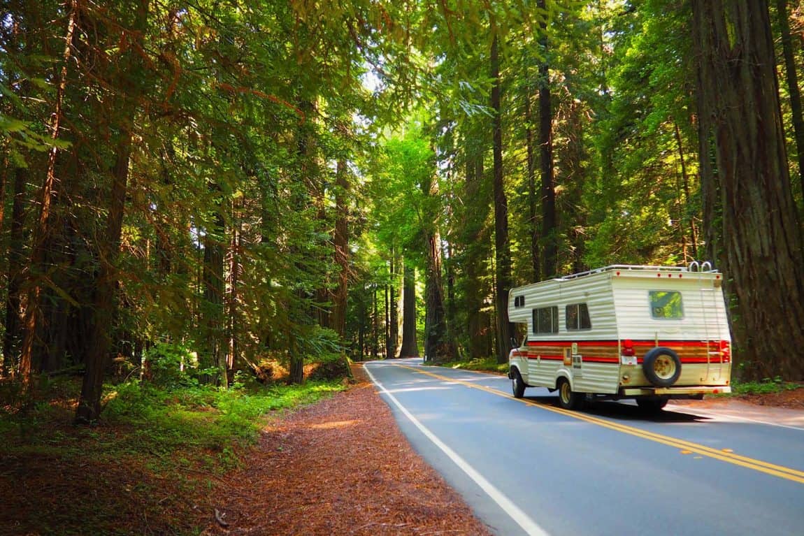 hiking camping trips california