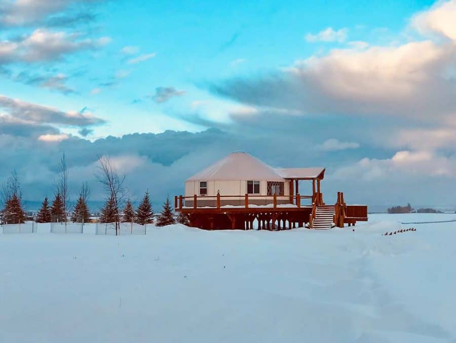 9 Best Yurt Rentals In Montanas Wild And Rugged Big Sky Country