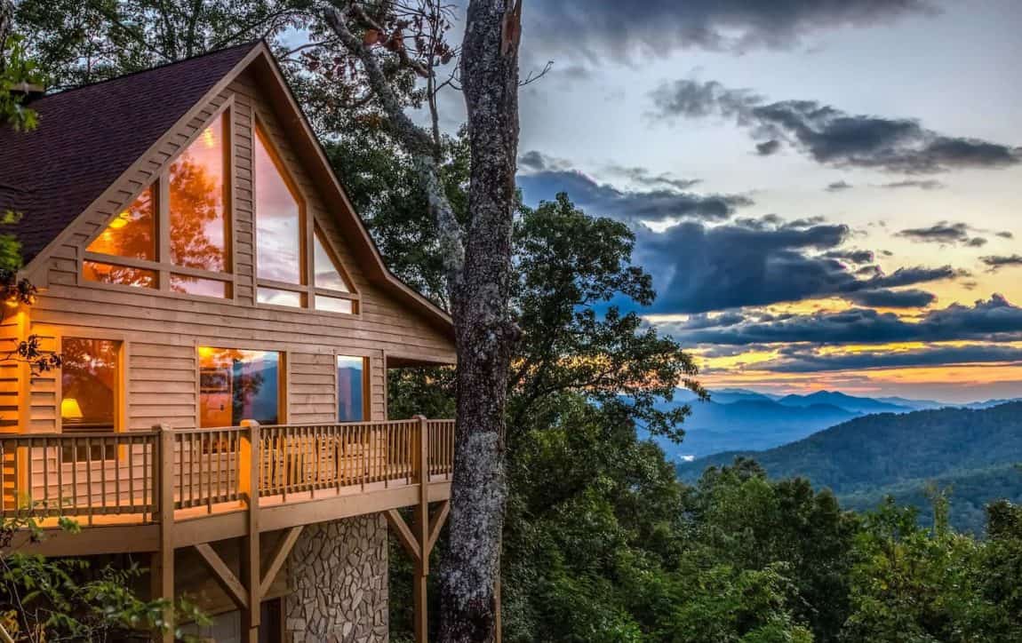 Cabin Rentals Near Cherokee North Carolina 1150x724 