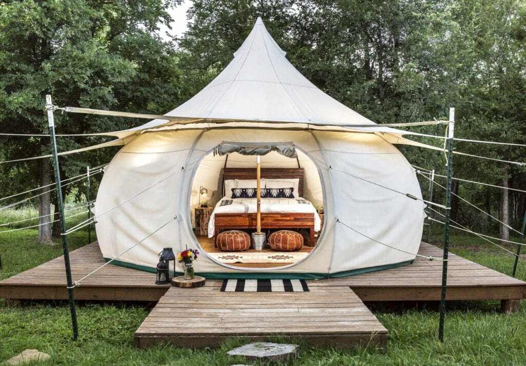 9 Best Glamping Getaways Near Austin, Texas - Territory Supply