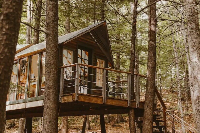 7 Magical Treehouse Rentals In New Hampshire - Territory Supply