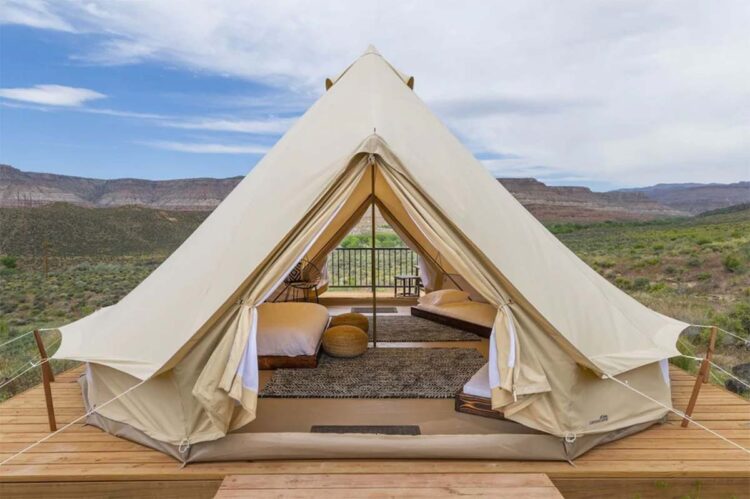 11 Beautiful Glamping Spots Near Zion National Park - Territory Supply