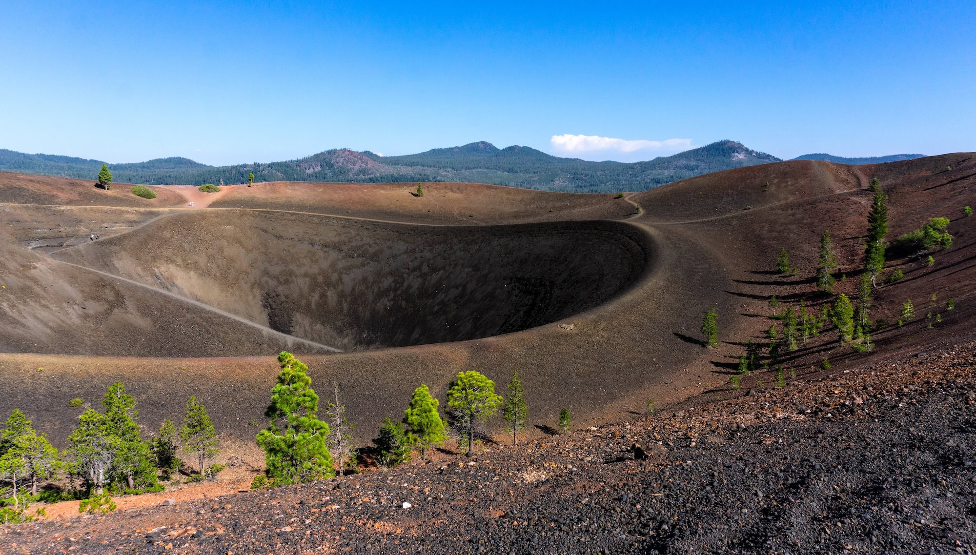 Cinder Cone in Lassen Volcanic