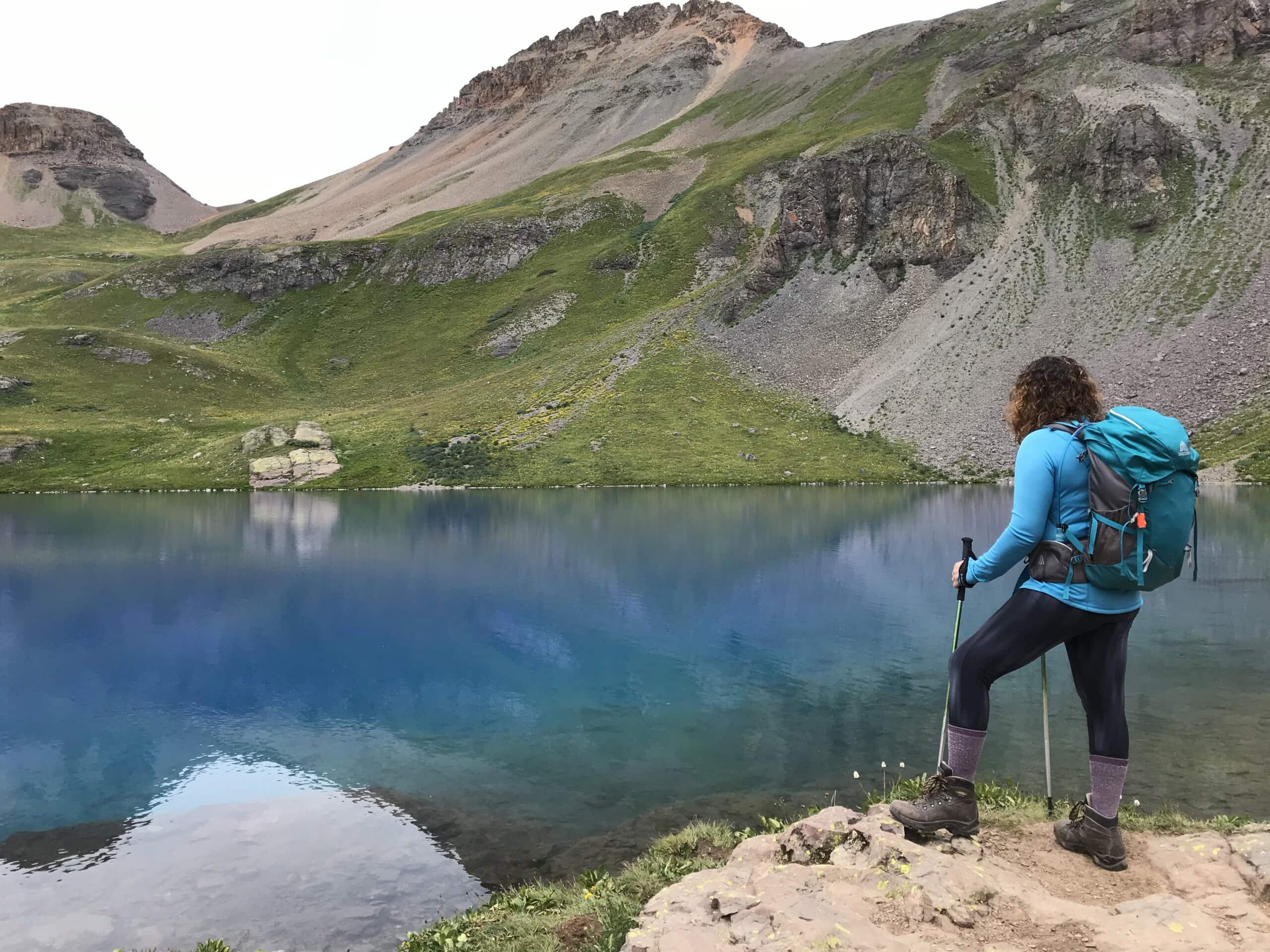 Overlooking Ice Lake