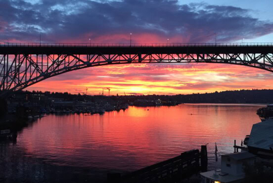 Lake Union at Sunset