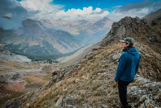 Solo summit in the San Juans