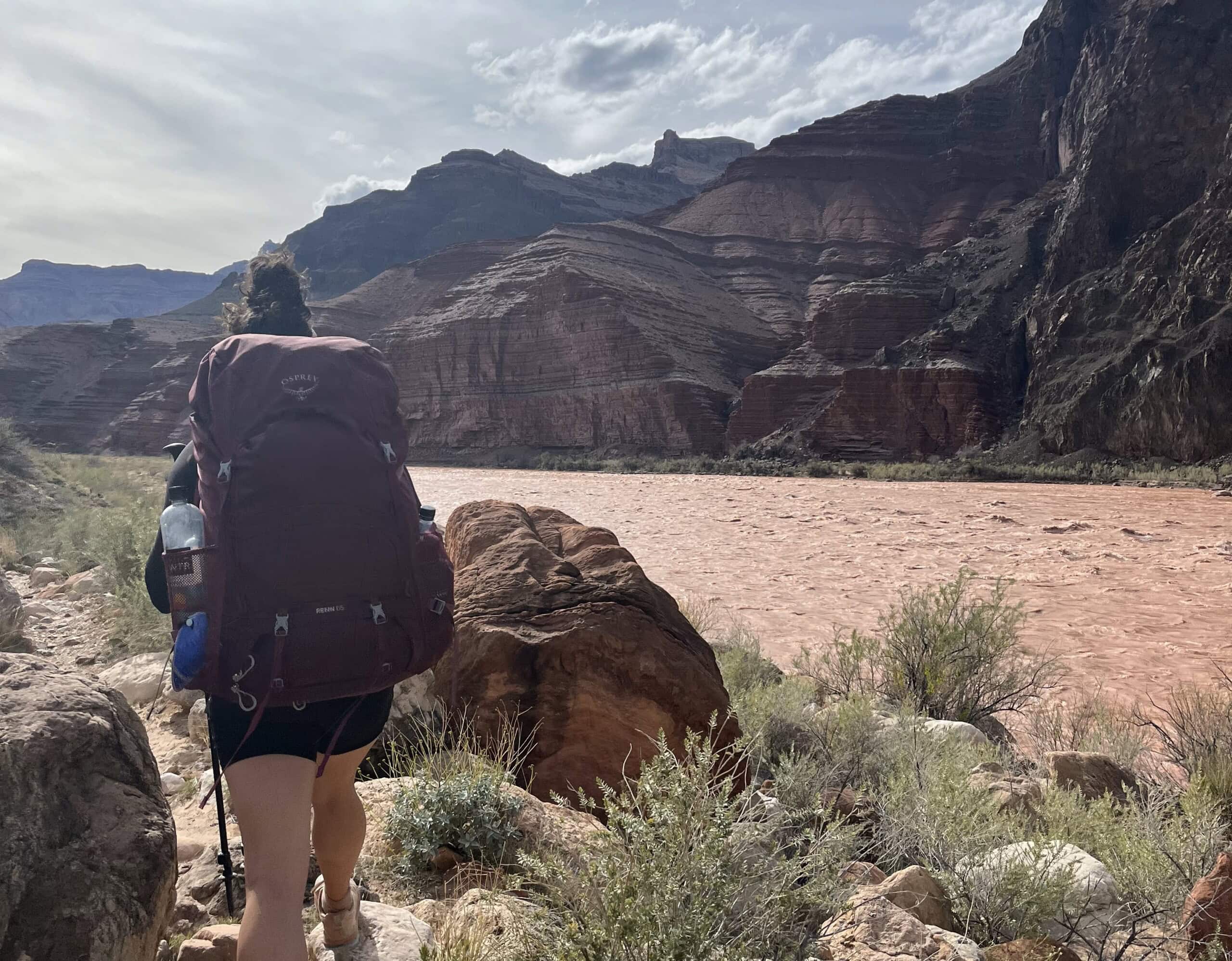 Hiking from Tanner Beach to Cardenas Creek